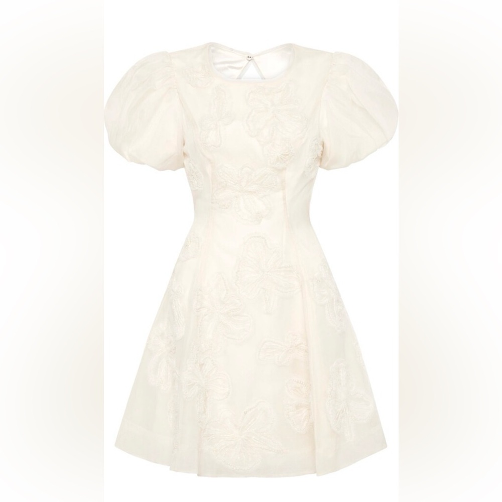 Aje off white Dress with Pearl Detail, size US 12, new with tags - Picture 3 of 10